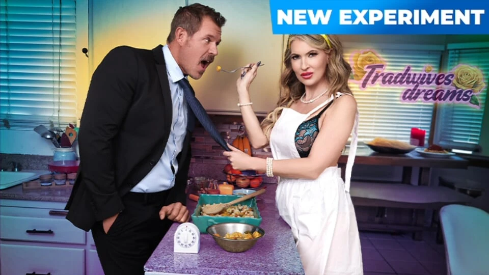 Cock-Worshipping Housewife- Tradwife Gigi Dior Takes Dicks Like a Champ and Keeps The House Spotless