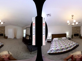 Naughty America Bridgette B gives you a special present