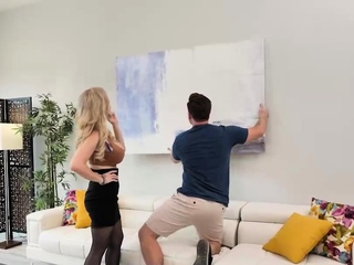 Naughty America – Casca Akashova needs help in the house