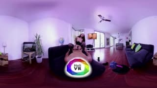 Stacy Snake loves to tease her man