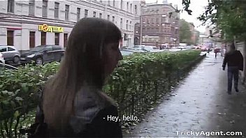 Tricky Agent – She must have been hungry for sex