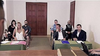 XXX Justice – Judge orders Hot Group Sex and DP treatment