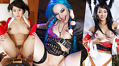 Compilation, LOL – League of Legends Jynx Ahri Akali Lux, VR