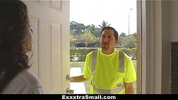 Exxxtra Small – Petite Teen (Karlie Brooks) Slide And Ride Mechanic Cock