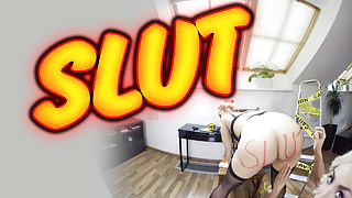StockingsVR – Slut starring Victoria Puppy and Mandy