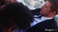 Deeper. Alina’s hookup with her boss gets interrupted by BF