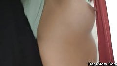 Rough sex punishment for a cheating slut