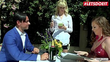 SCAM ANGELS – #Maddy O’Reilly #Chloe Cherry – Teen Maid Anal Sex In Threeway Fun With Her Boss And His MILF Wife