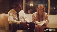 Deeper. BBC Deepthroat by Leah Lee While Husband is Sleeping