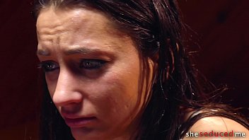 She Seduced Me: Lesbian Female DEA Agent Interrogates prisoner Cartel Boss Wife then Seduces her into Hot girl on girl Sex – Georgia Jones, Rebecca Vanguard