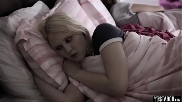 Teen pushed into a taboo sleepover sex with bro and sis