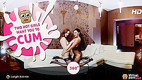 Two Hot Girls Want You to Cum – VirtualPorn360