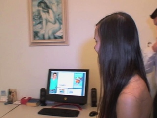 Nasty blonde Sabrina Moore gets a hard ride