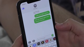 SuperModel with AMAZING smile makes SWEET LOVE to blonde with great TITS!