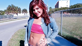 Petite Latina Fucked By Neighbor While Out Skating