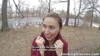 Fucking Glasses – Squirrel foretells hot anal sex