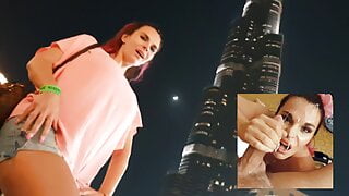 AISCHE PERVERS Gefickt trotz Ramadan- mitten in Dubai FACIAL