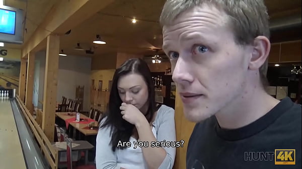 HUNT4K. For money cuck permits mature stranger to fuck his lovely GF