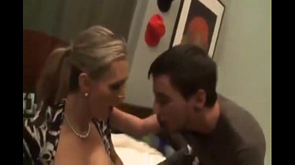 step Mom fucks masturbating son