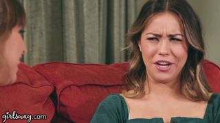 Girlsway Alina Lopez is Scissoring Riley Reid’s Hairy Box