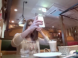 Chubby Japanese Girl Escort & Creampie