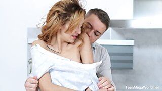 TeenMegaWorld – Lina Montana – Dancing on the floor with hot babe