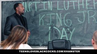 TeensLoveBlackCocks – Big Black Dicking On MLK DAY