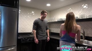 Step-Sister Missed Her Big Brother’s Cock