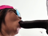 Asian Elle Voneva just loves BIG BLACK COCKS!