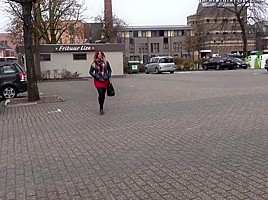 Big Belgian Boobs Gets Cum In Mouth