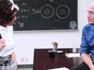 InnocentHigh- Sexy School Girl Punished and Fucked