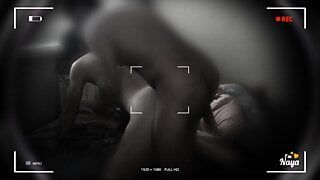 Real camera, tiny 18yo gets fucked by stepdad