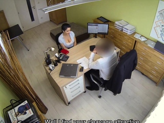 LOAN4K. Busty hottie needs a loan for wellness center