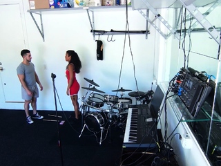 While driving past, Maya sees this guy had turned his