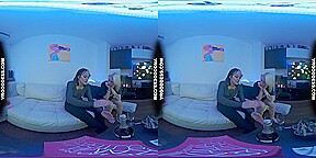 Brilla And Ingrida Champagne Chill Out Strapon Lesbian Kama Sutra Sex