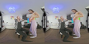 Rebeka Ruby Stripping For Bleika Then Licking Her Pussy Until She Cums Bts