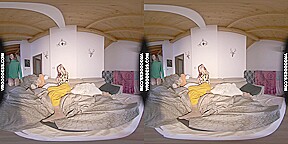 Cheri And Josie Blindfold Handcuff Poppy Edging Her Clit With Hitachi Until She Cums