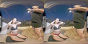 Rebeka Ruby On Vacation Ball Licking Blowjob She Finishes Me Off Cum On Her Face And Tits Surprise