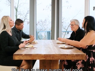 Cuckold doesnt disturb his wife from cheating