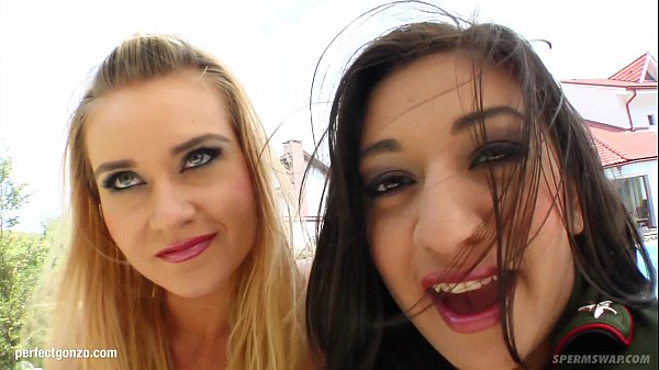 Selena – Angel getting sperm in mouth – sharing it in hot Sperm Swap threesome