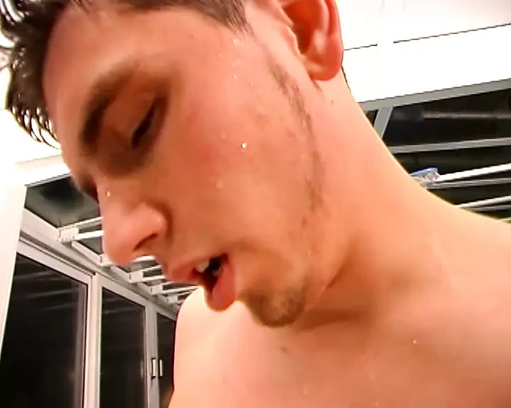 Good looking German teen getting her perky tits covered in cum