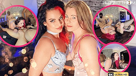 Cherry Pi And Ava Peeping Thom In Second Party New Girls First Time Swinging And Ava