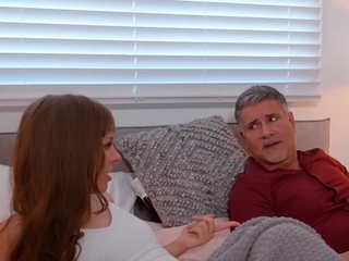 Cock-hungry babe fucks her friend’s panty-sniffing dad