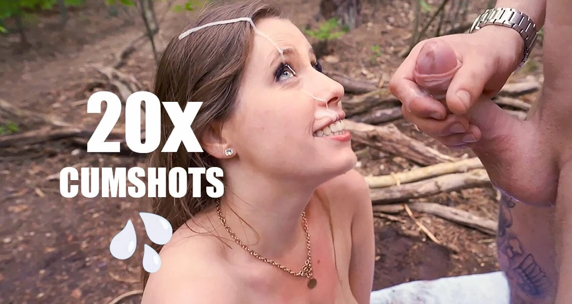 Cumshot compilation with Dutch pornstars by HollandshePassie