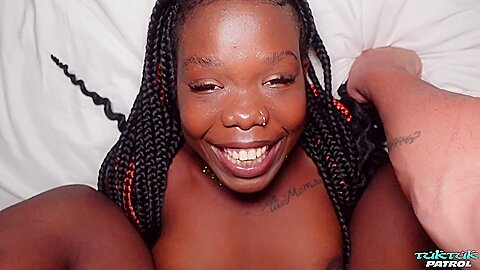 Ebony Girl Found In Thailand Gives Amazing Blowjobs