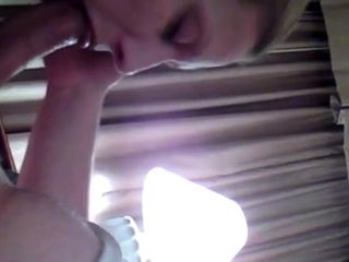 Girly Deep-Throats a Huge Cock – Amateur MILF Blowjob