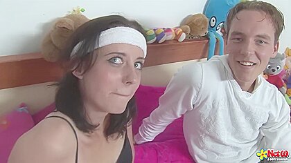 Nice-looking Wench Sucked And Drilled A Large Penis