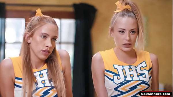 SexSinners.com – Petite cheerleaders want to settle who will be head leader.The coach inspects their asses and rims them.The babes deepthroat cock and get anal fucked